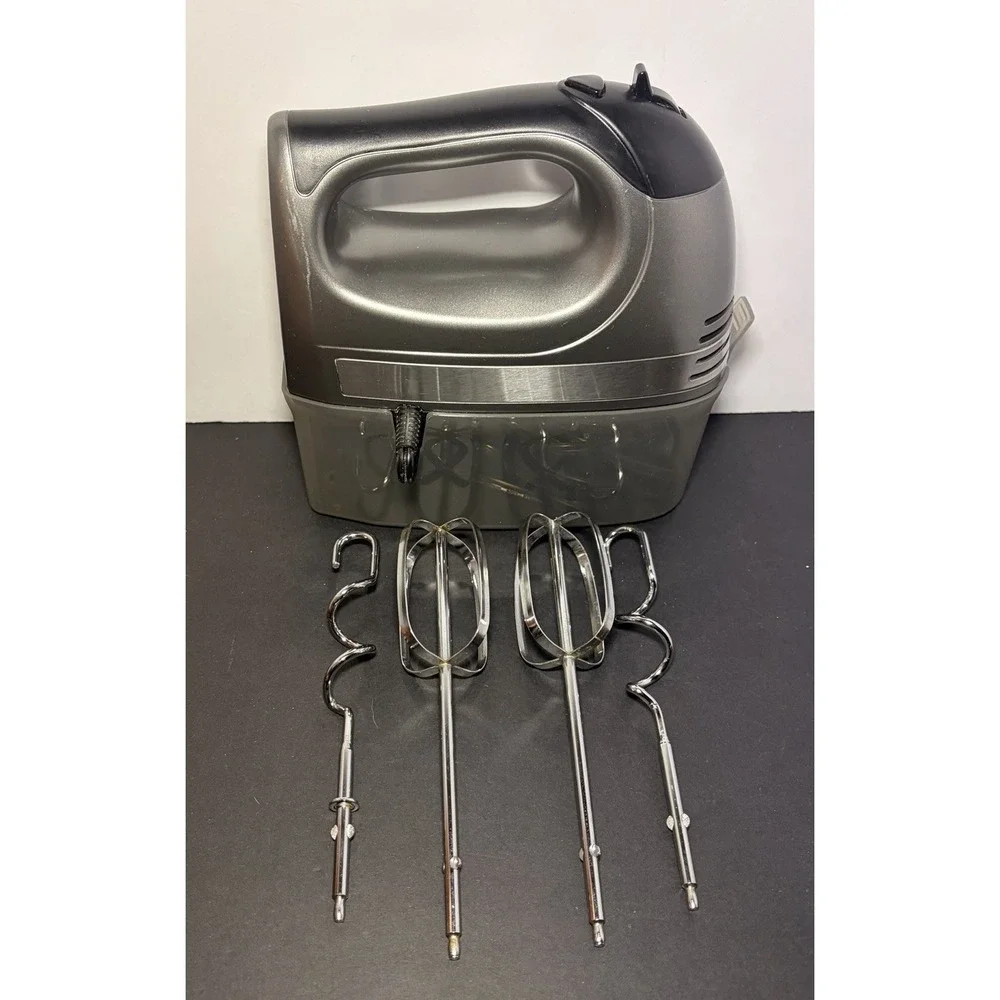 Mueller Electric Hand Mixer, 5‎ Speed 250W Turbo with Snap-on Storage Case